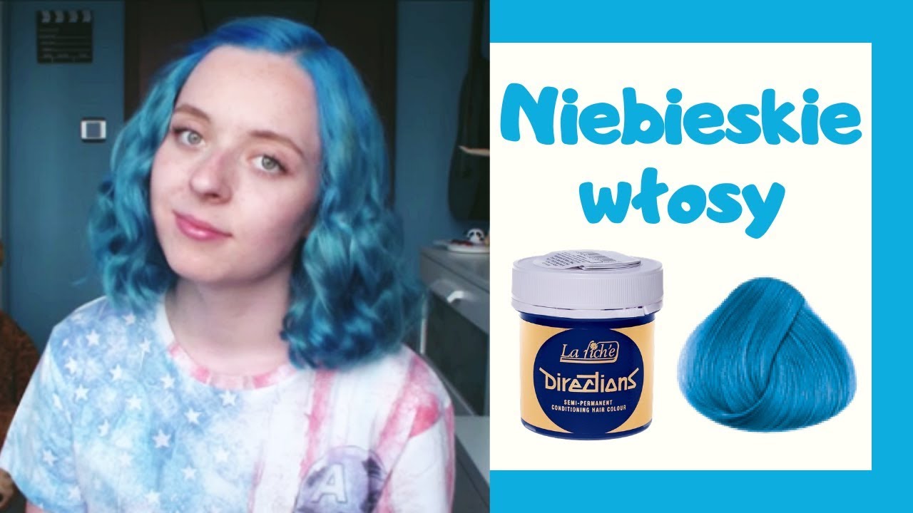 MAM NIEBIESKIE WŁOSY! 💙 La Riche Directions Atlantic Blue toner