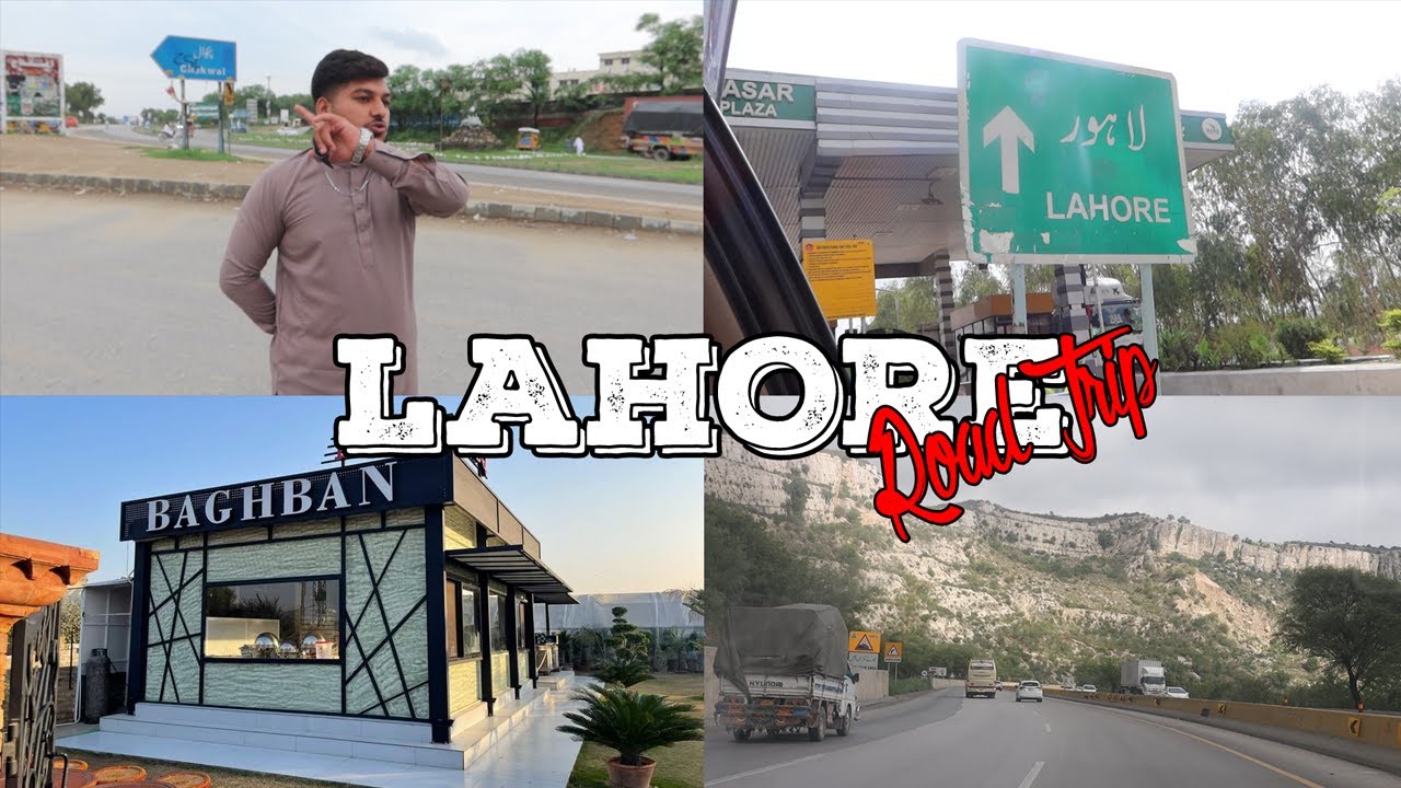 ROAD TRIP to LAHORE Day 1 - SCENIC MOTORWAY - Pakistan Vlogs 2023 #20