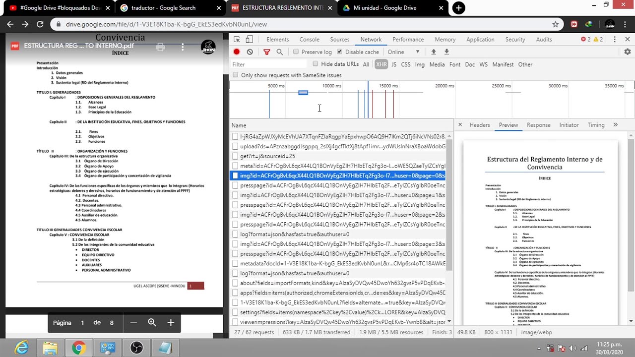 Descargar archivos PDF bloqueados o de solo lectura, nuevo método.