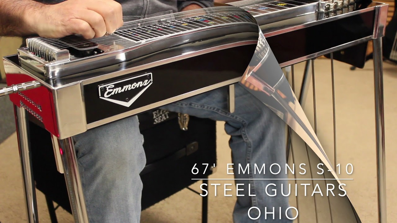 '67 Emmons S 10 Pedal Steel Guitar