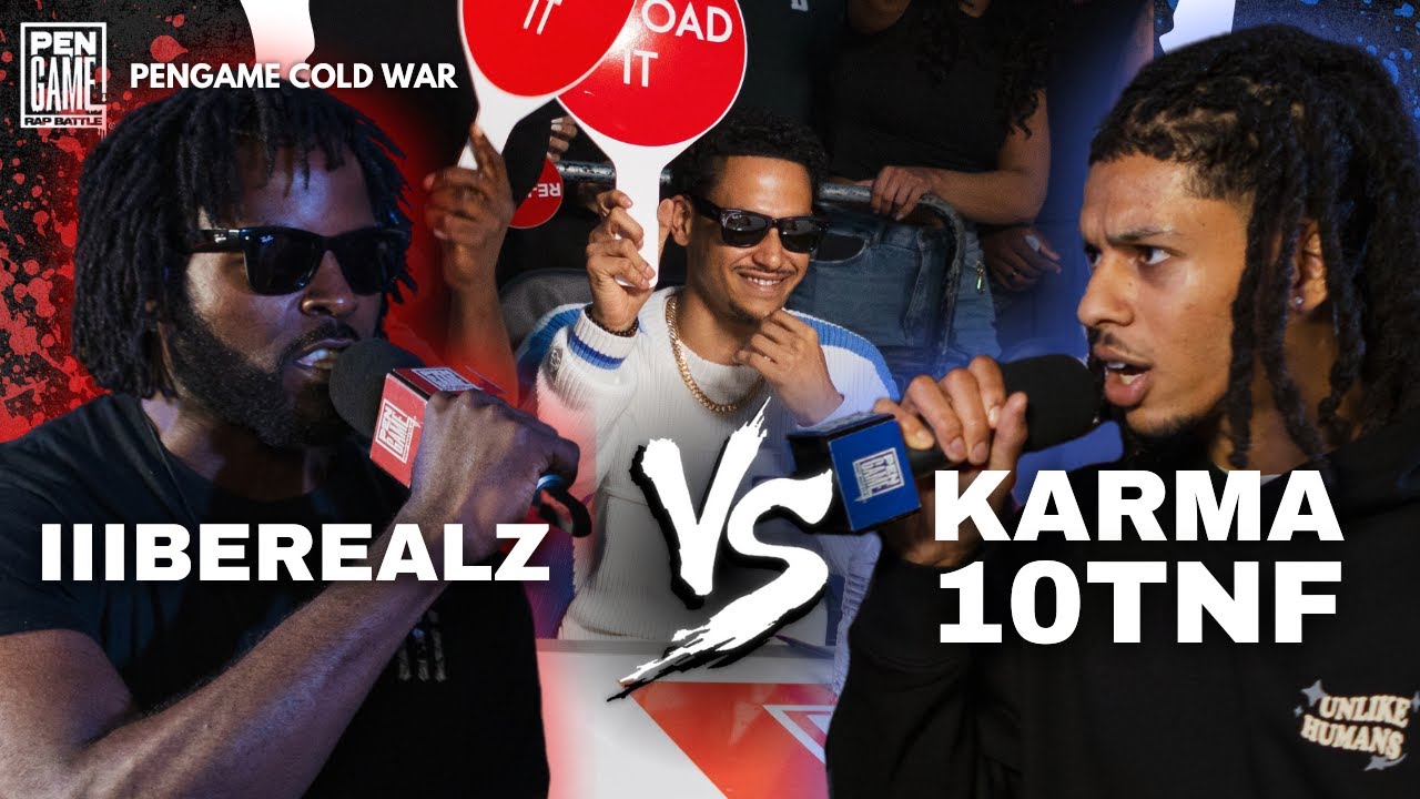 iiiBEREALZ vs KARMA10TNF | PenGame Rap Battle 2025