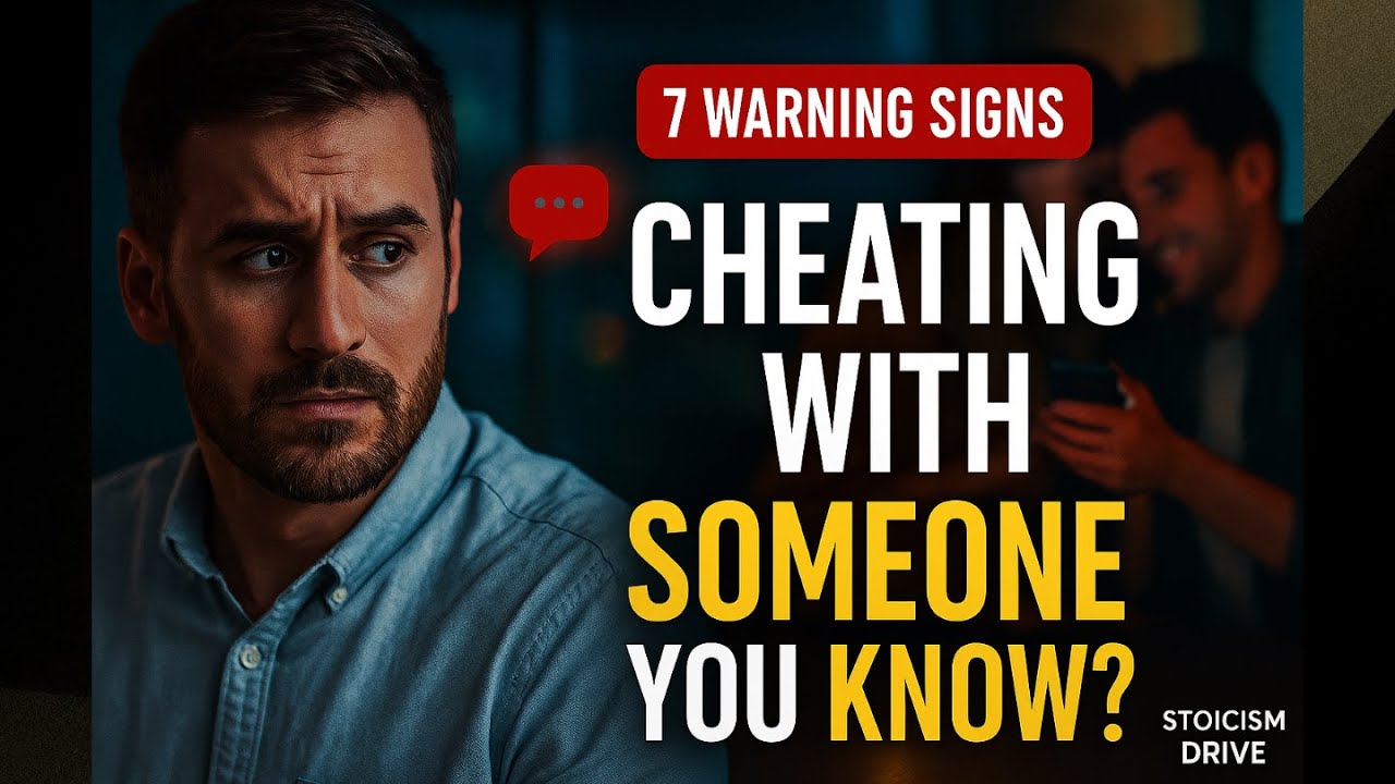 She’s Cheating With Someone You Know — 7 Warning Signs Hiding in Her Words | Stoicism Drive