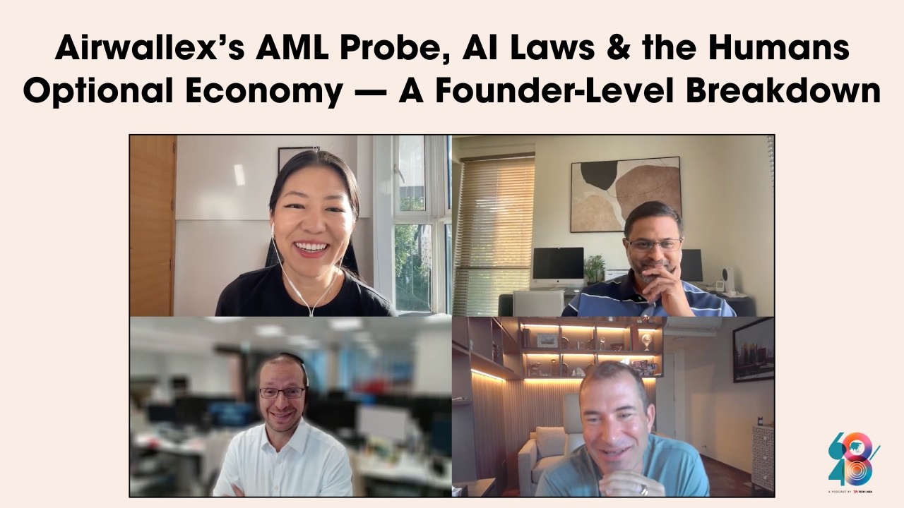 Airwallex’s AML Probe, AI Laws & the Humans Optional Economy — A Founder-Level Breakdown