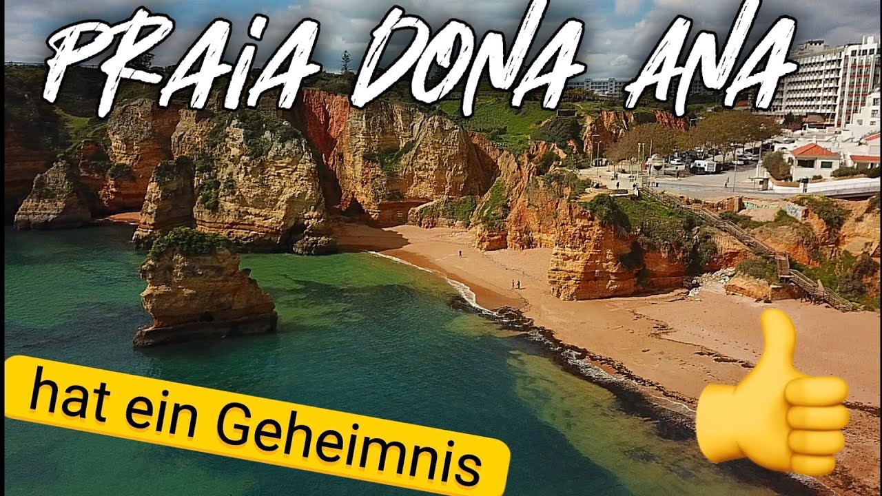 Praia Dona Ana 😍 ENTDECKE das Geheimnis 🤔 Lagos Portugal 🇵🇹 Hotel Vila Gal&eacute; Lagos #portugal