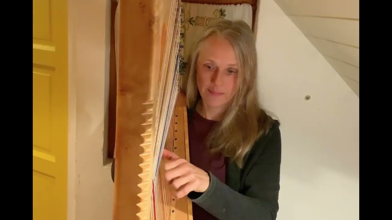 “Almost Like Being In Love” (Lerner/Loewe). Chromatic Harp Cover by Reidun