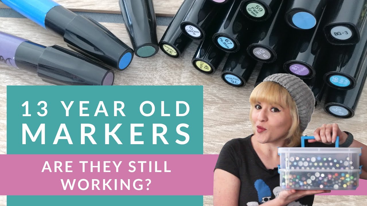 Professional Markers 13 years later -Touch Twin Markers & Chartpak