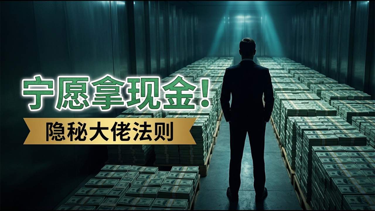 拒绝客户送钱，宁可把几百亿变“现金”？华尔街隐秘大佬的5个反常识搞钱法则