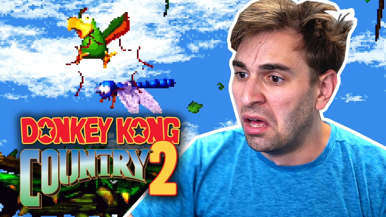 DONKEY KONG COUNTRY 2 #8 - Perdendo a Sanidade em Animal Antics no LOST WORLD!