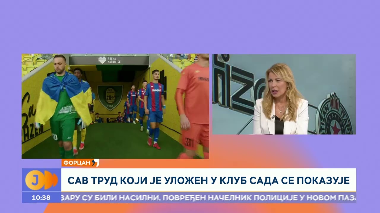 Partizan na evropskom putu | RTS Jutarnji program