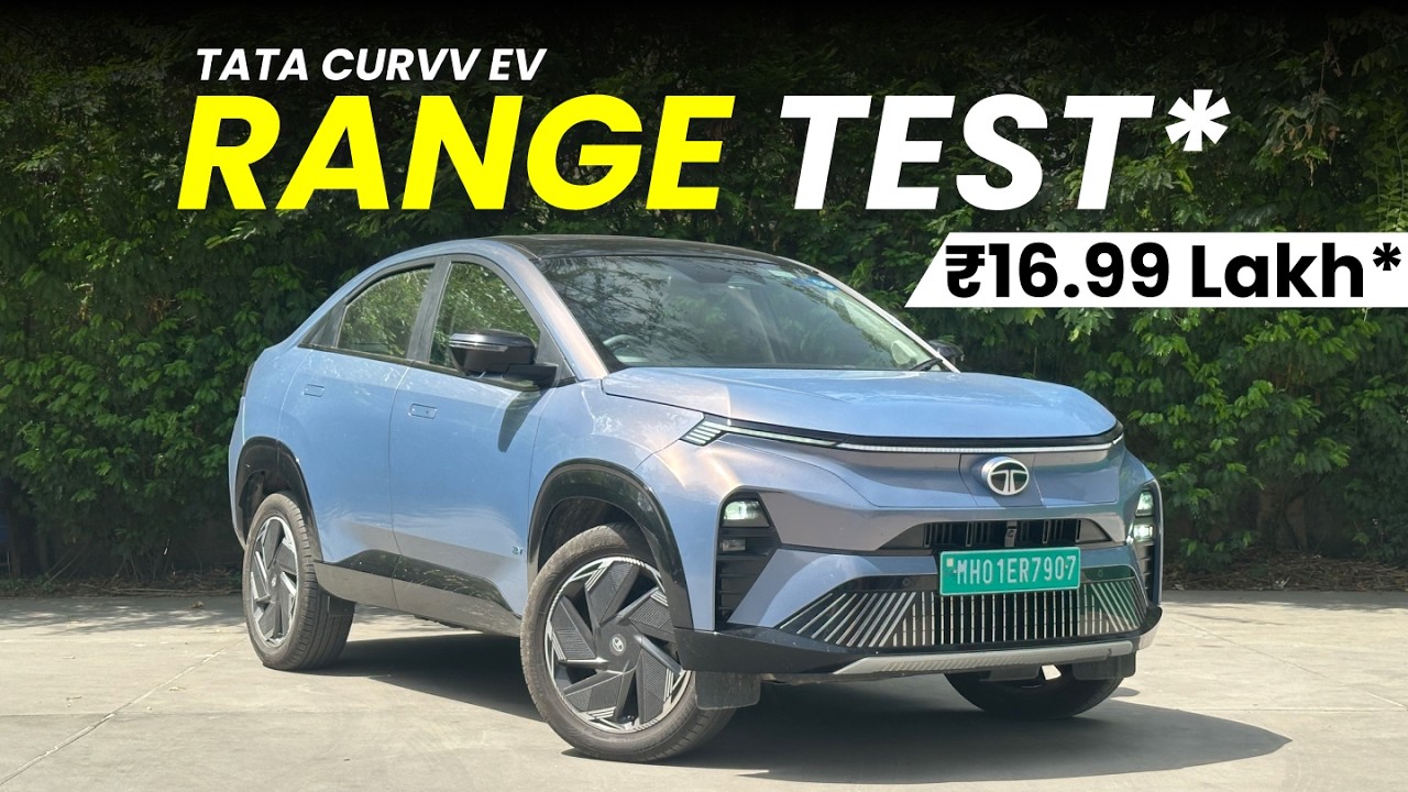Tata Curvv ev Range Test & Review | @AutoMatta