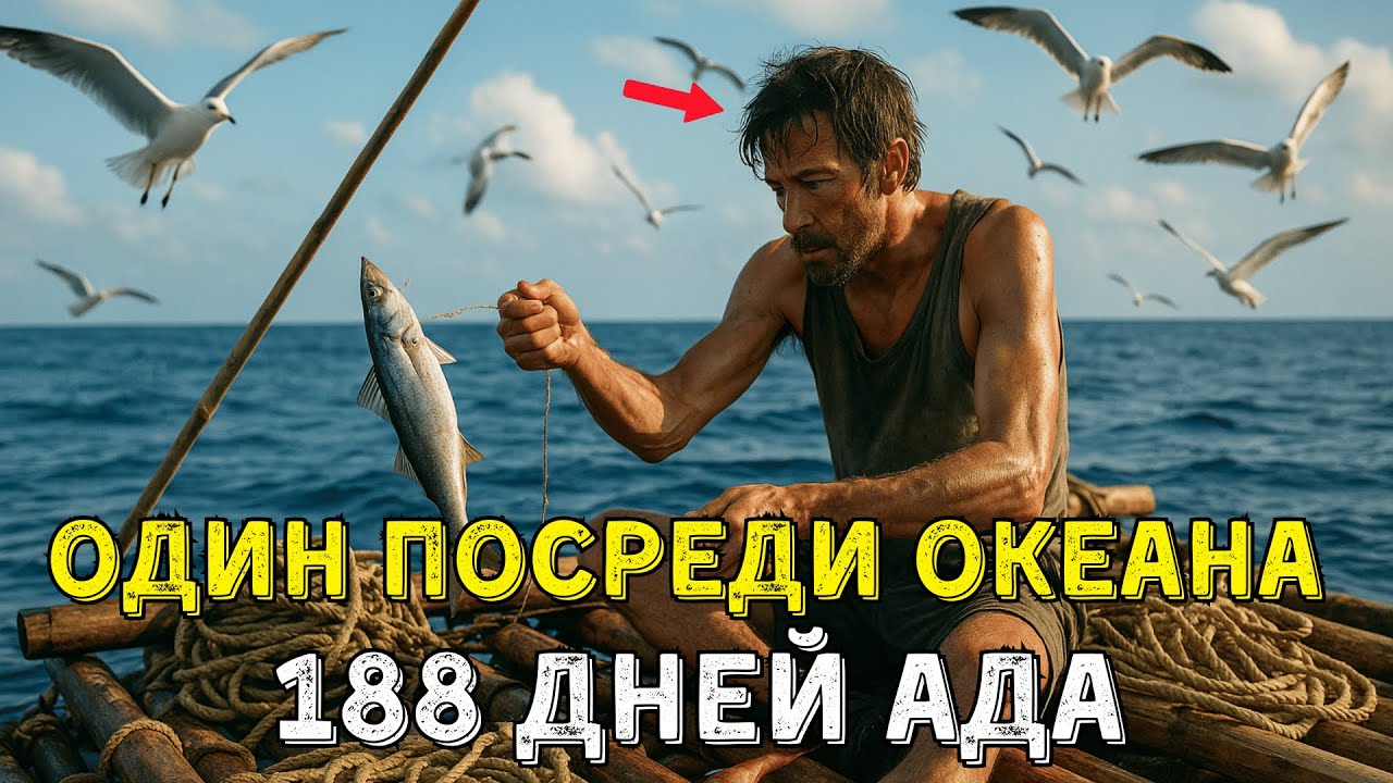 ПОД ПАЛЯЩИМ СОЛНЦЕМ ОКЕАНА: 188 Дней Борьбы За Жизнь Среди Акул