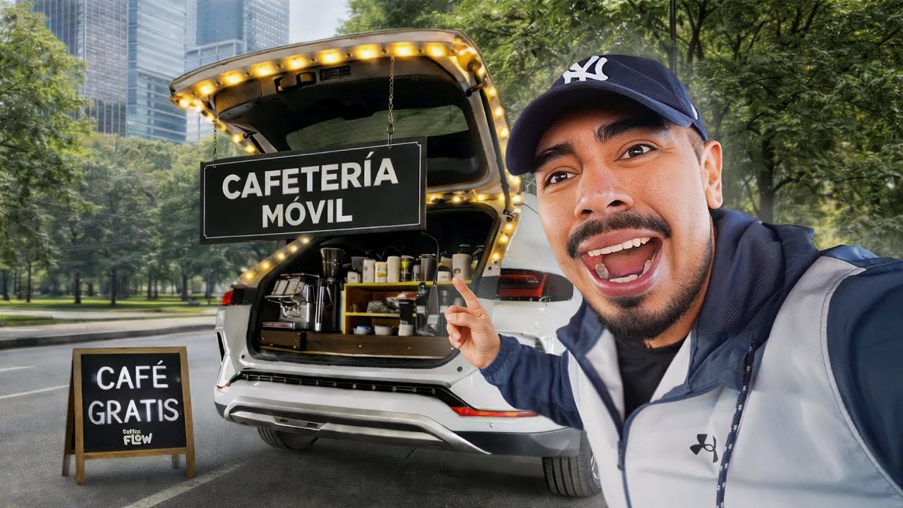 Así Convertí MI CAMIONETA en UNA CAFETERIA