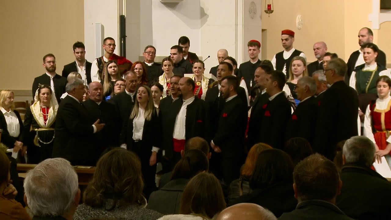 Slava, čast i hvala Ti - Pučki pivači sv. Cecilije Kaštel Lukšić - Korizmeni koncert, Dugopolje 2025