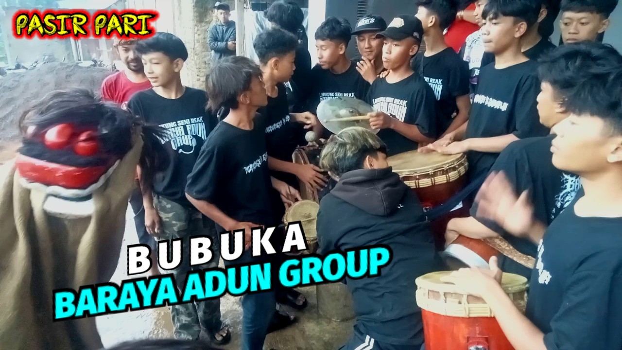 BUBUKA MOMENT REAK DOGCING SENI REAK BARAYA ADUN GROUP