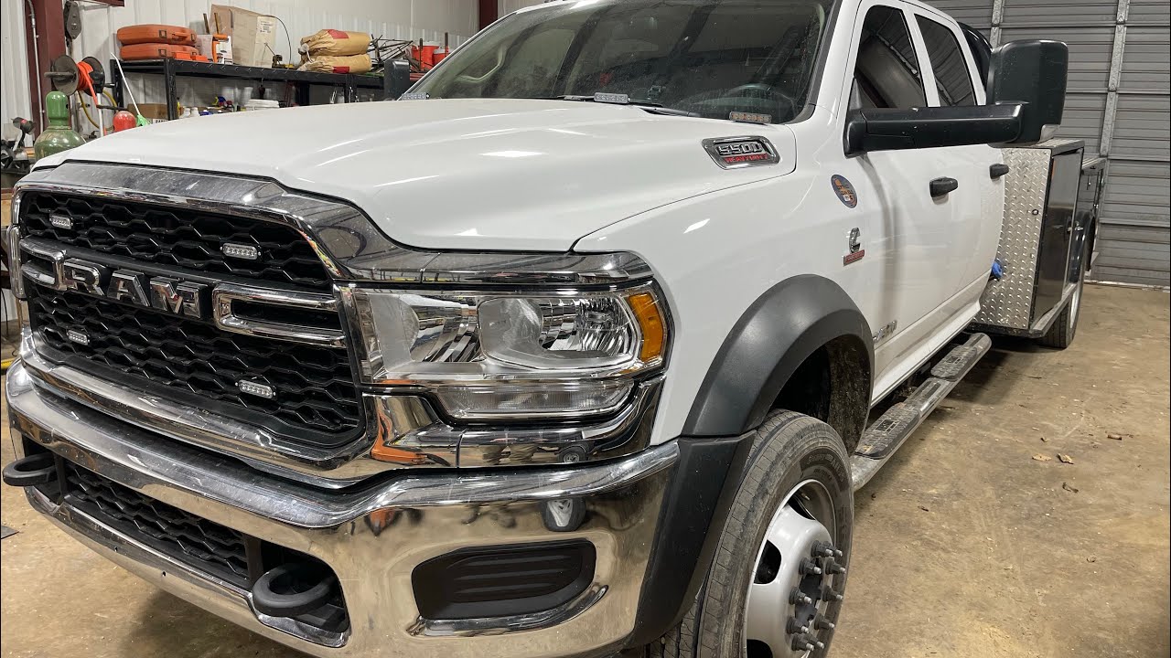 Ram 5500 work truck tour