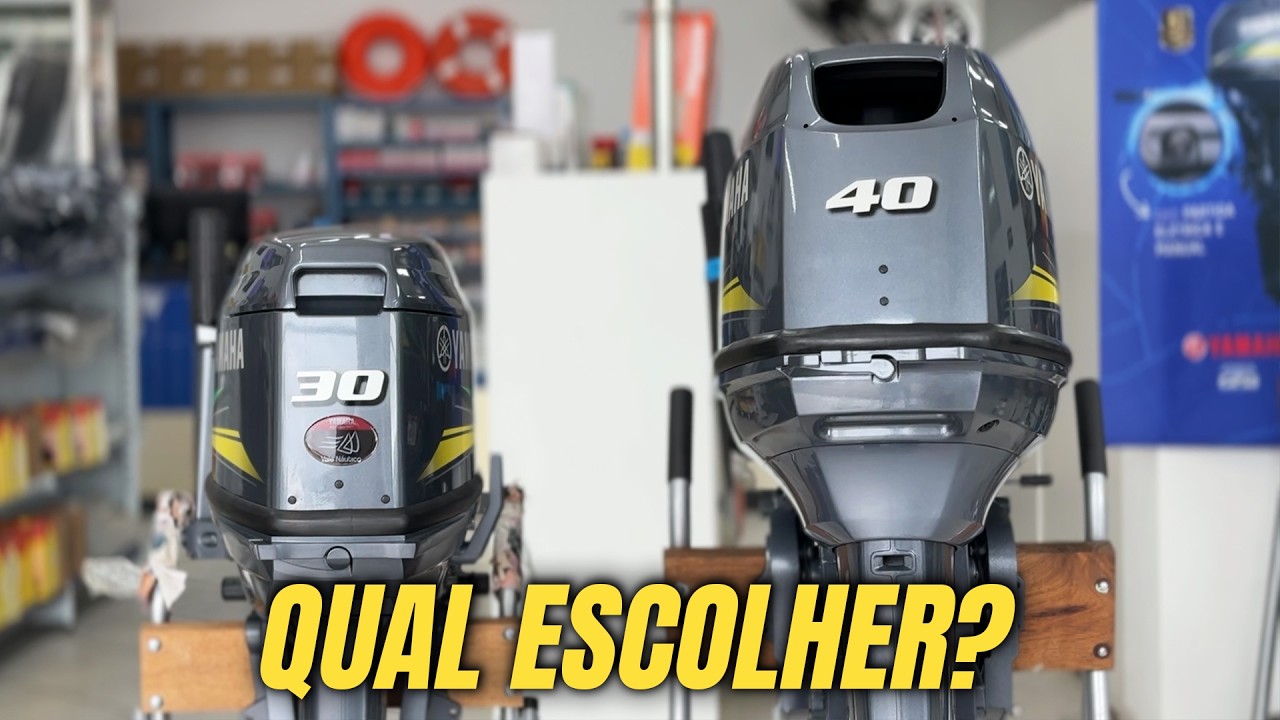 30HP vs 40HP: Qual motor de popa escolher?