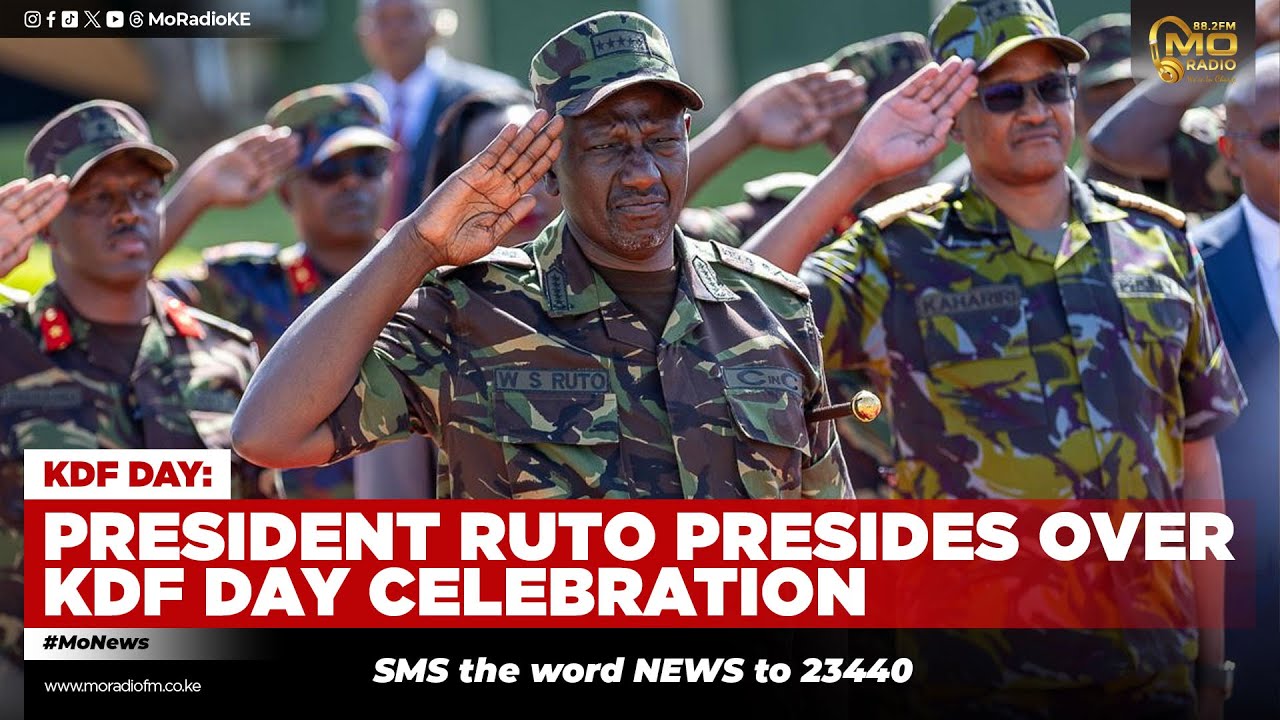 Live: President William Ruto presides over KDF Day celebrations #SemaNaRonny