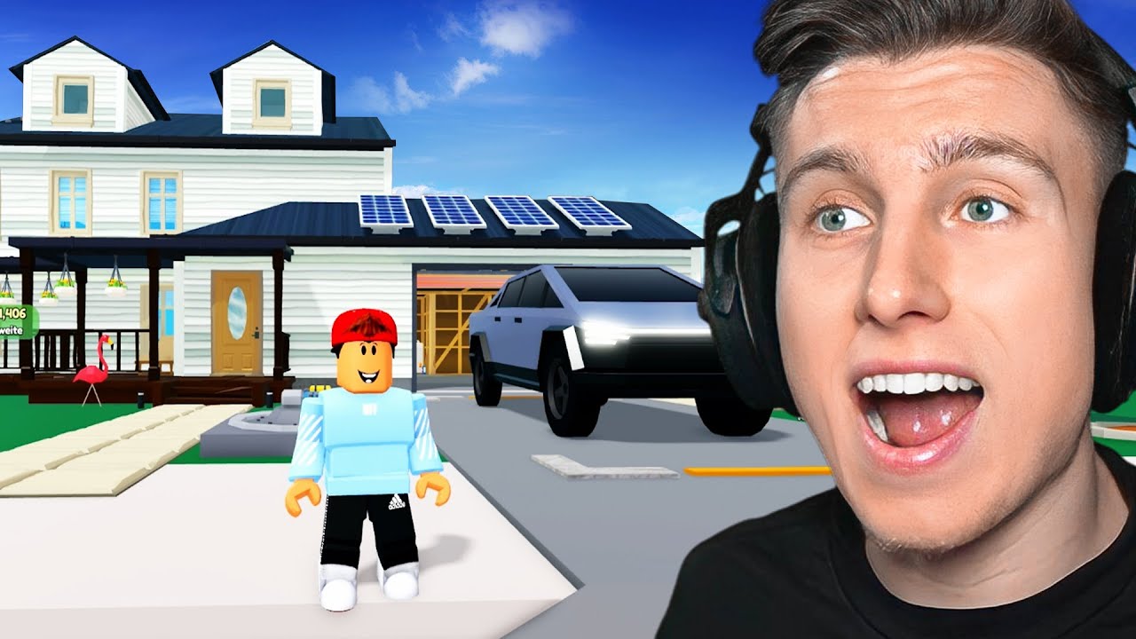 Ich BAUE mein TRAUMHAUS in Roblox!