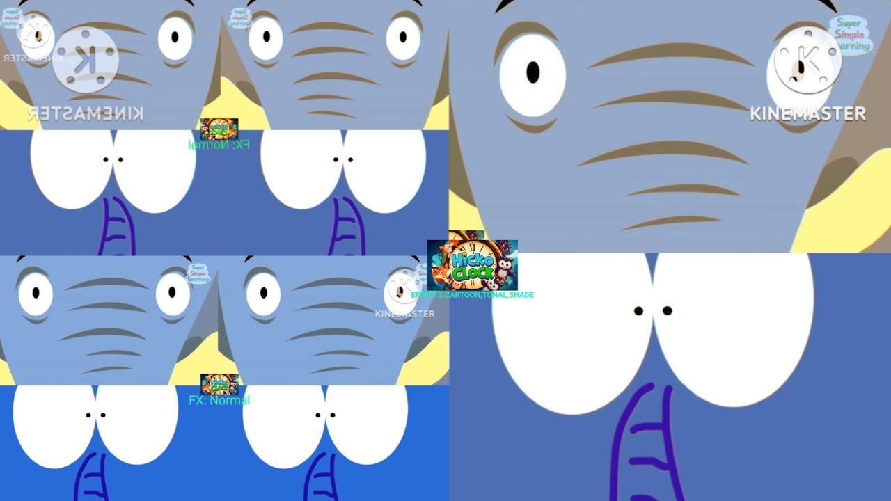 HICKORY DICKORY DOCK| RHYMES||EFFECTS ELEPHANT ON TO THE CLOCK EFFECT SPONSORED BY: ELEPHANT 🐘🐘🐘🐘⌚⏰