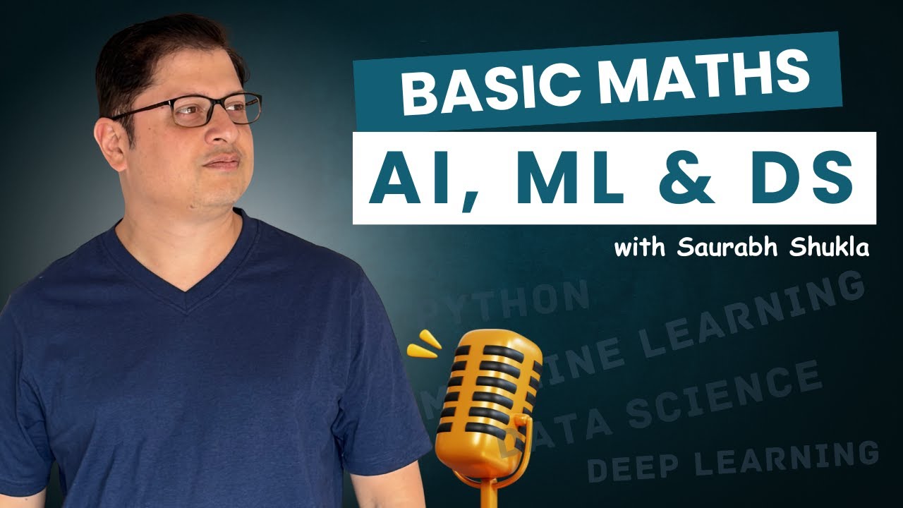 No Heavy Math! Just the Right Maths for AI & ML | MySirG Sunday LIVE