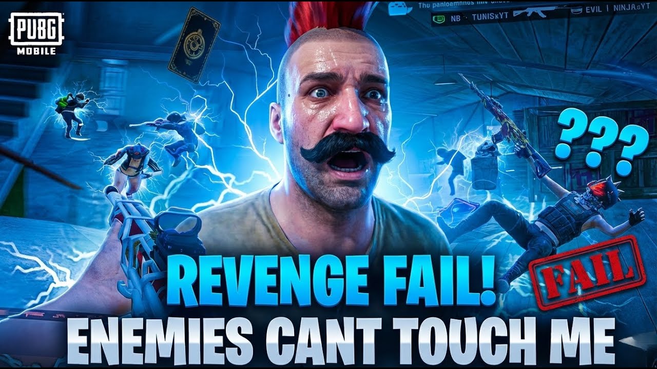 REVENGE FAILS ENEMEIS CAN'T TOUCH 🥵 | MR FENIX | PUBG MOBILE LIVE‼️🥵