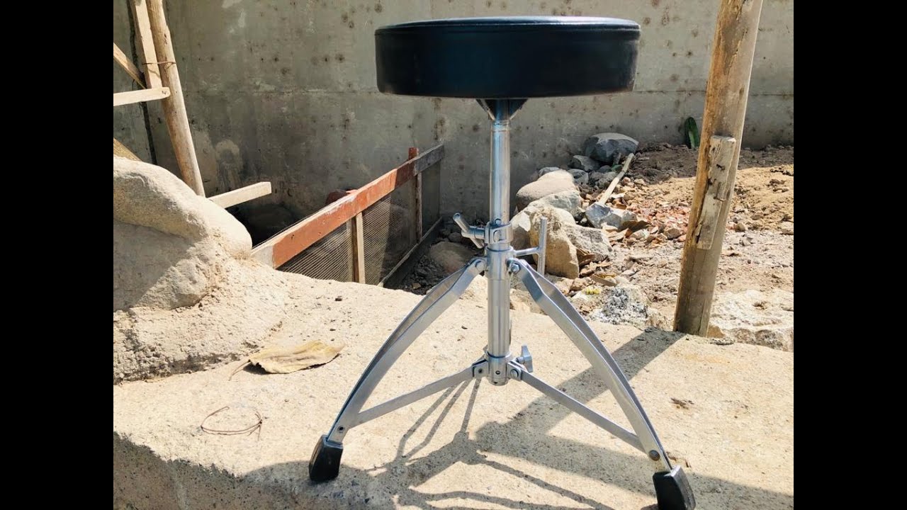 COMO REPARAR BANQUITO DE BATERIA(TABURETE GIRATORIO)