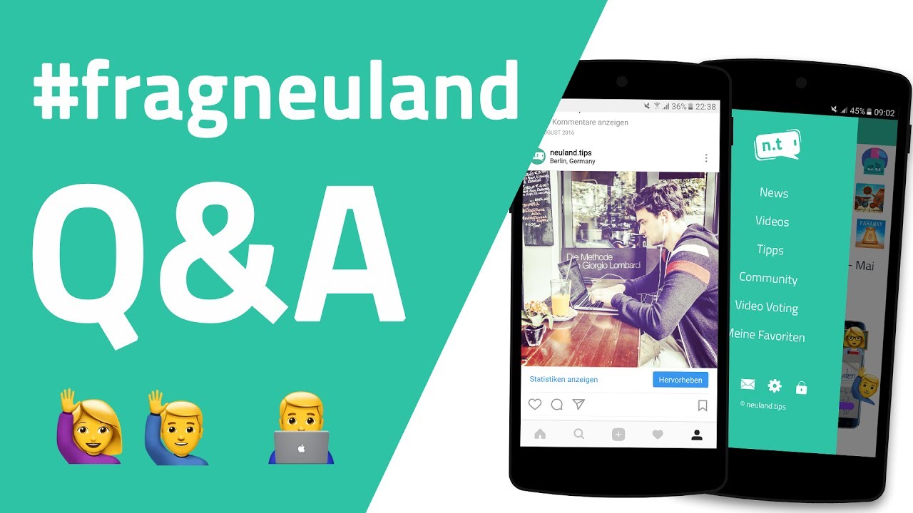 Antiviren-App unn&ouml;tig? Wer steckt hinter neulandtips? #fragneuland Q&A