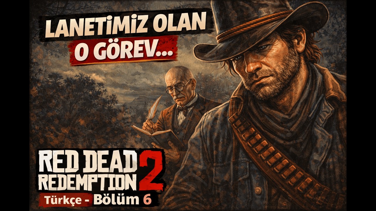 LANETİMİZ OLAN O GÖREV... | RED DEAD REDEMPTİON 2 TÜRKÇE BÖLÜM 6