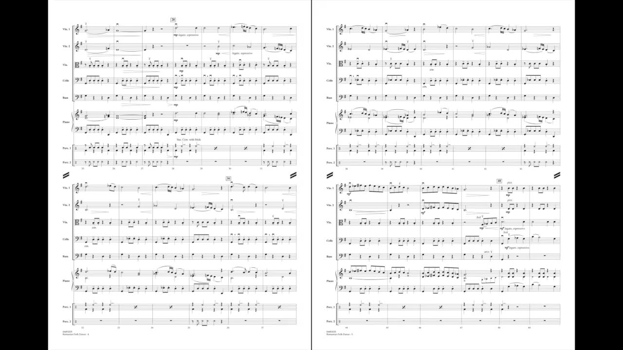 Romanian Folk Dance by Anton Panin | Arr. Robert Longfield
