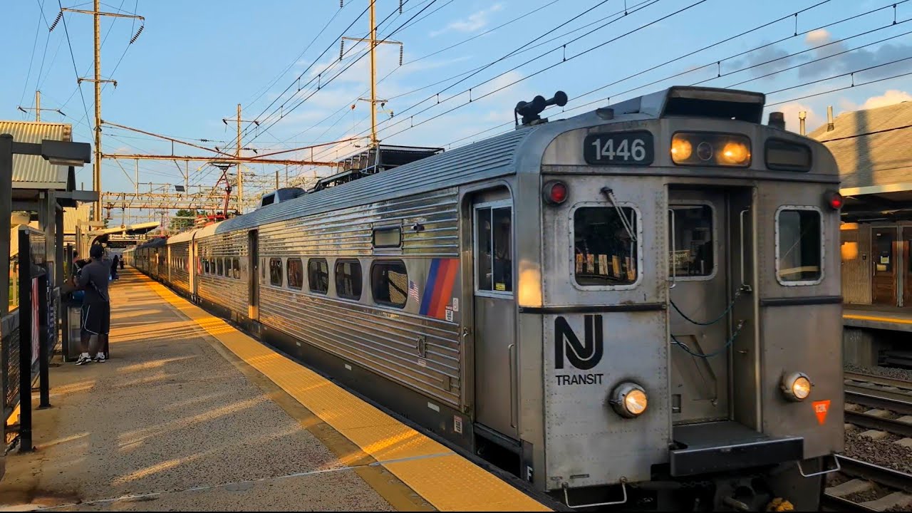 NJ Transit & Amtrak Sunday Afternoon Train Action at Princeton Junction