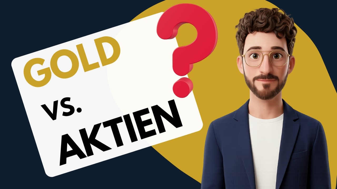 Gold vs. Aktie. Welche Anlagestrategie ist die richtige f&uuml;r dich?#investing #gold #trading #aktien