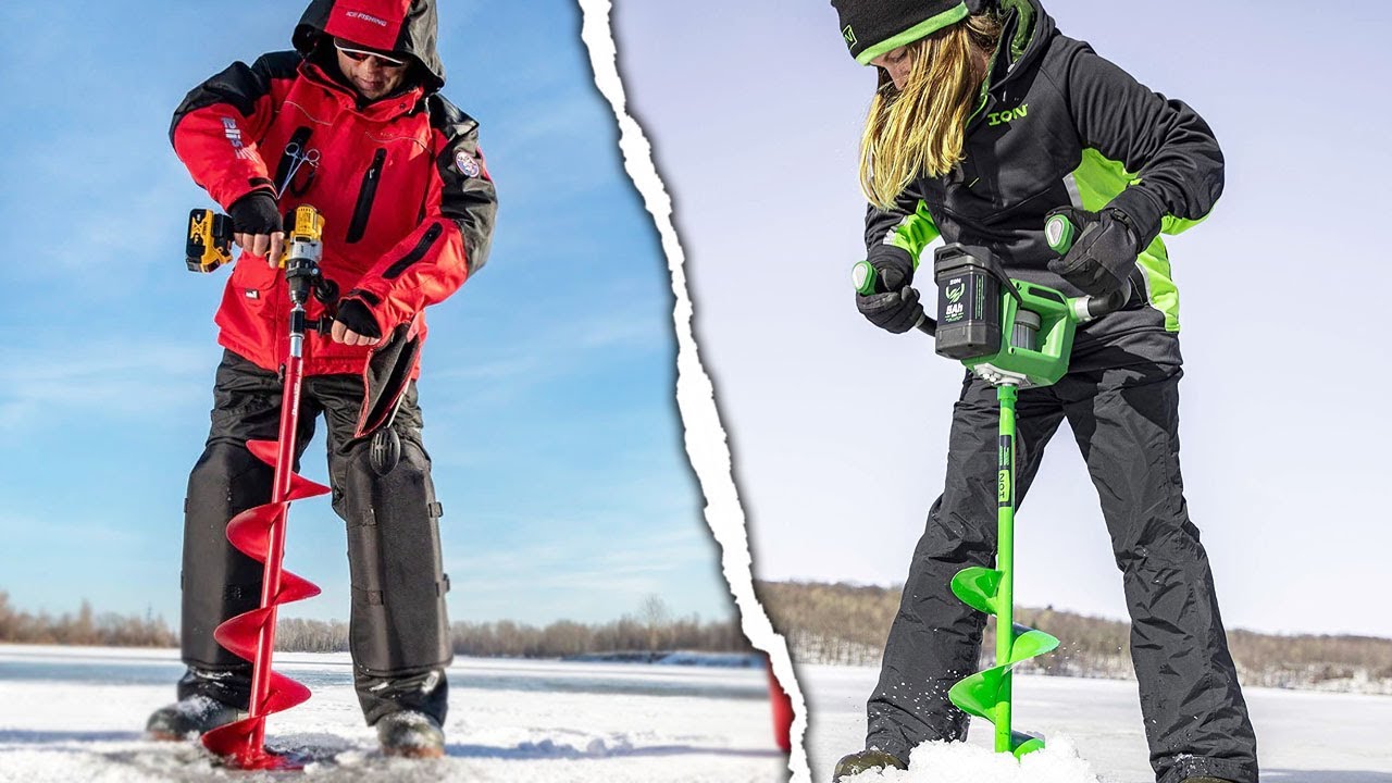 Top 7 Best Ice Auger Drills For Ice Fishing
