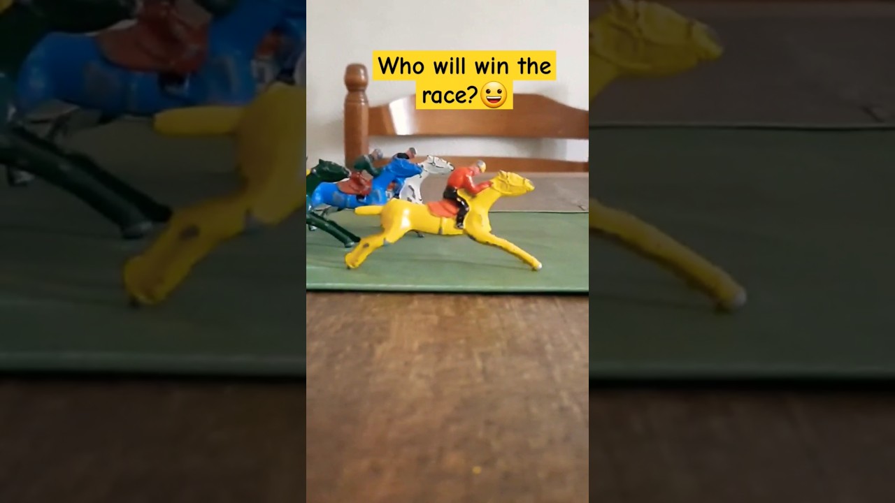 My horse is winning!#horseracing #Escalado