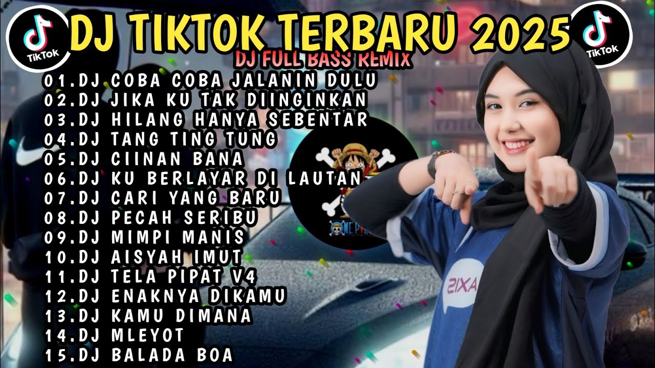 DJ TIKTOK TERBARU 2025 | DJ COBA COBA JALANIN DULU  🎵 DJ JIKA KU TAK DIINGINKAN