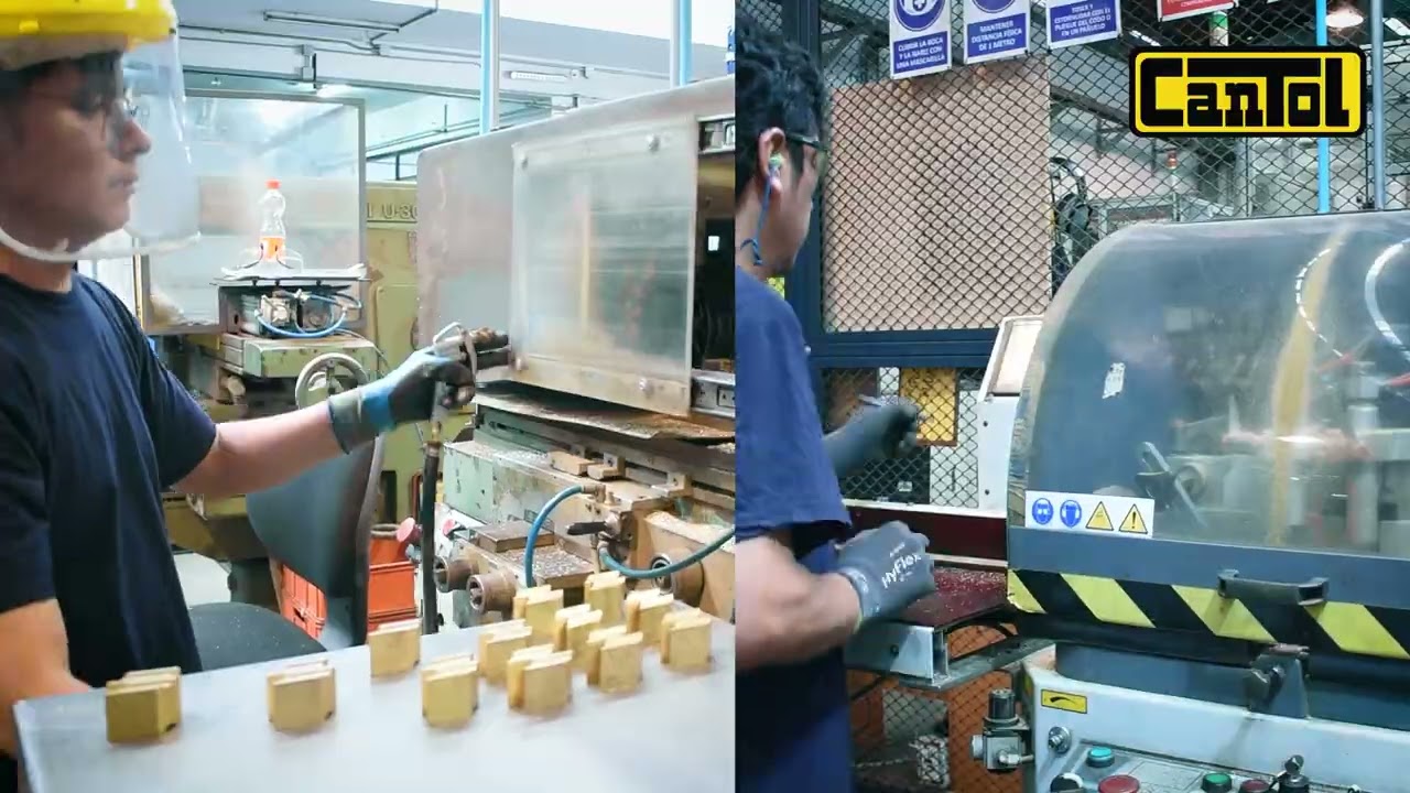 Proceso de fabricaci&oacute;n de las cerraduras Cantol