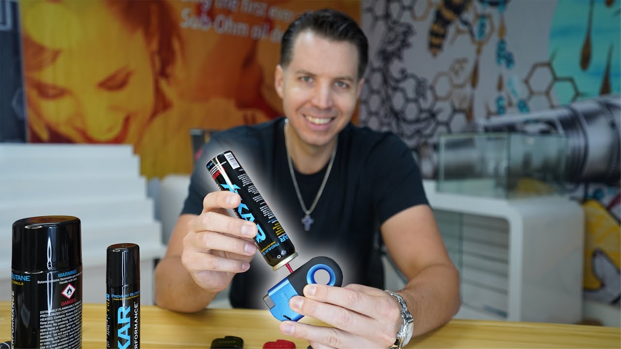 How to fill your Premium Butane Lighter by Dissim