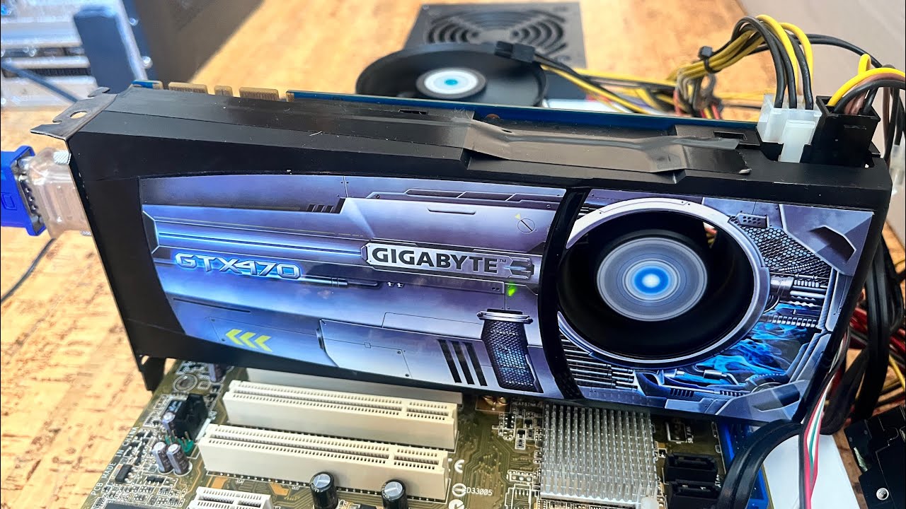 КУПИЛ ДВЕ ВИДЕОКАРТЫ ПО 250 РУБЛЕЙ GTX 470 И GTX 560 ЗАПУСК НА СЛАБОМ БЛОКЕ ПИТАНИЯ СОПЛИ НА 6 PIN