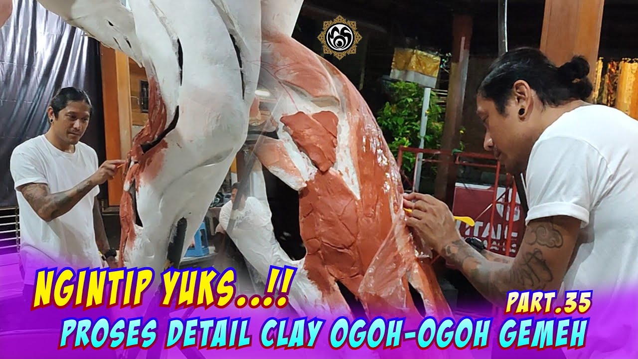 Ngintip.35 terbaru proses Ogoh-ogoh Br Gemeh #mos_bali 