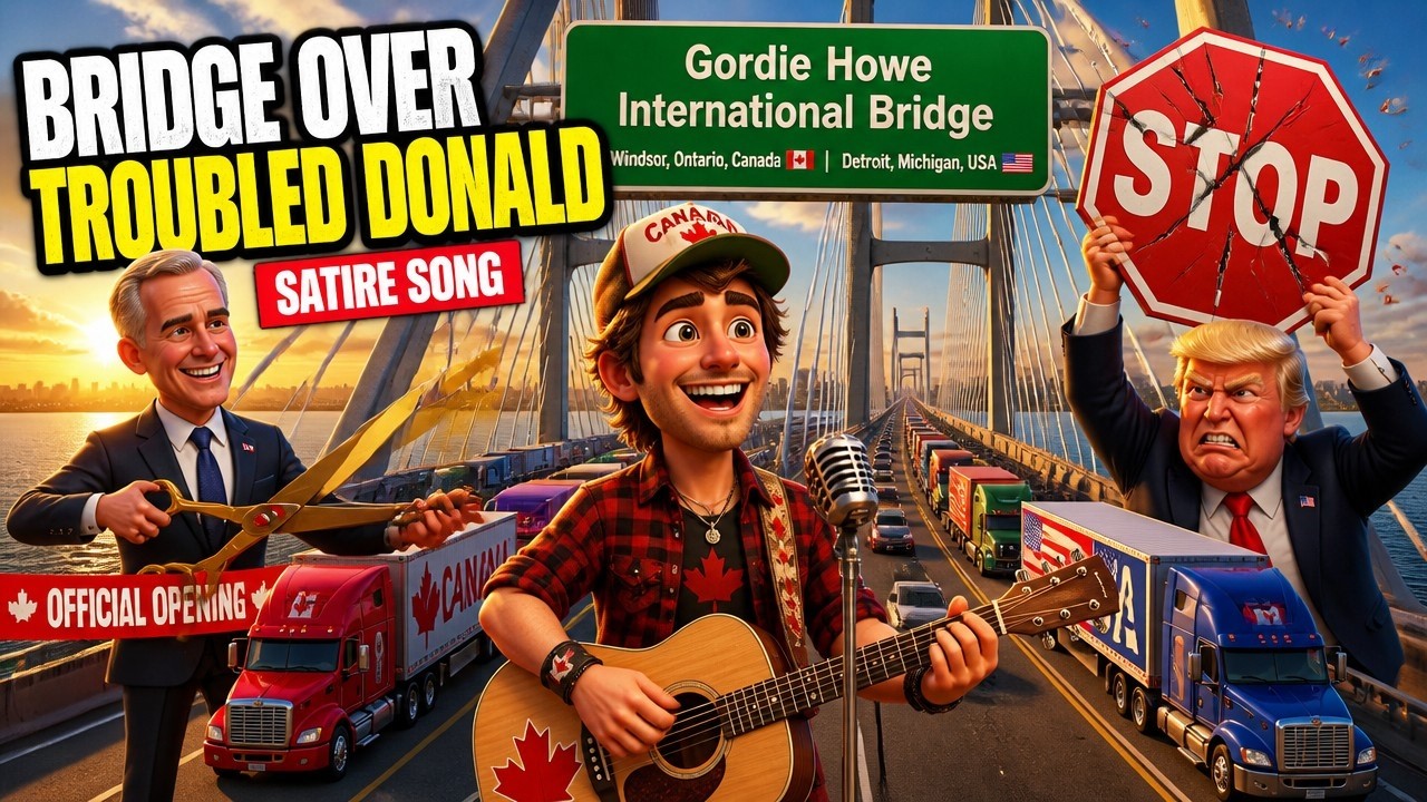 Bridge Over Troubled Donald: The Gordie Howe Satire Song (Carney vs. Trump)