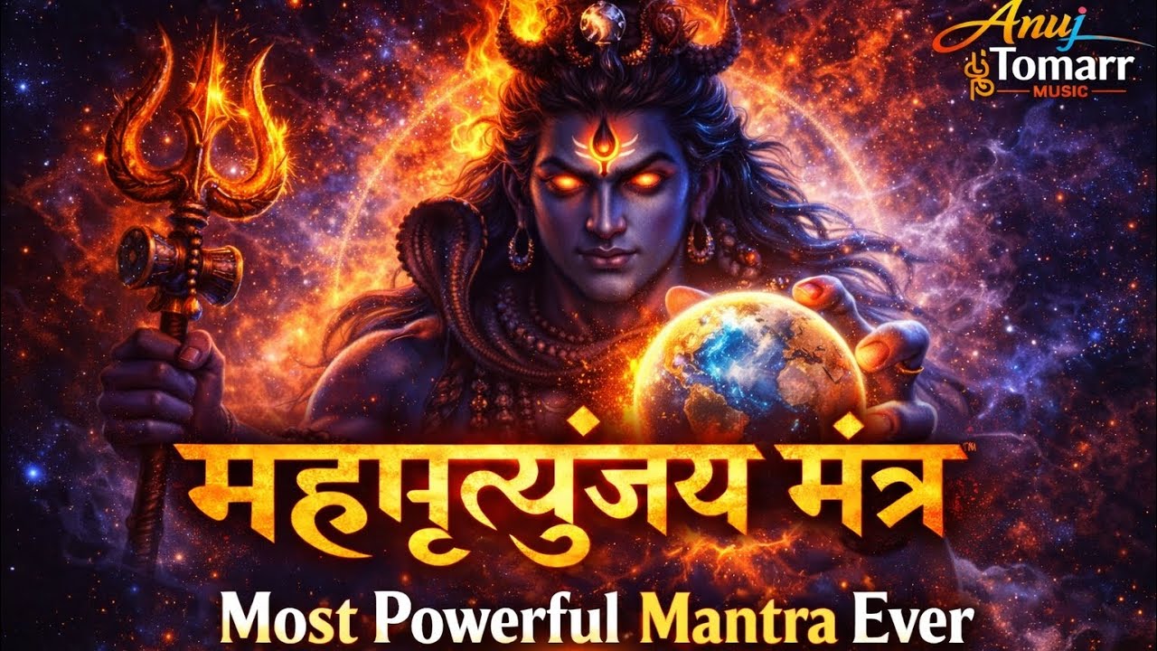 ॐ महामृत्युंजय मंत्र | Powerful Healing Mantra 🔱 #shiv #shivbhajan #devotionalmusic