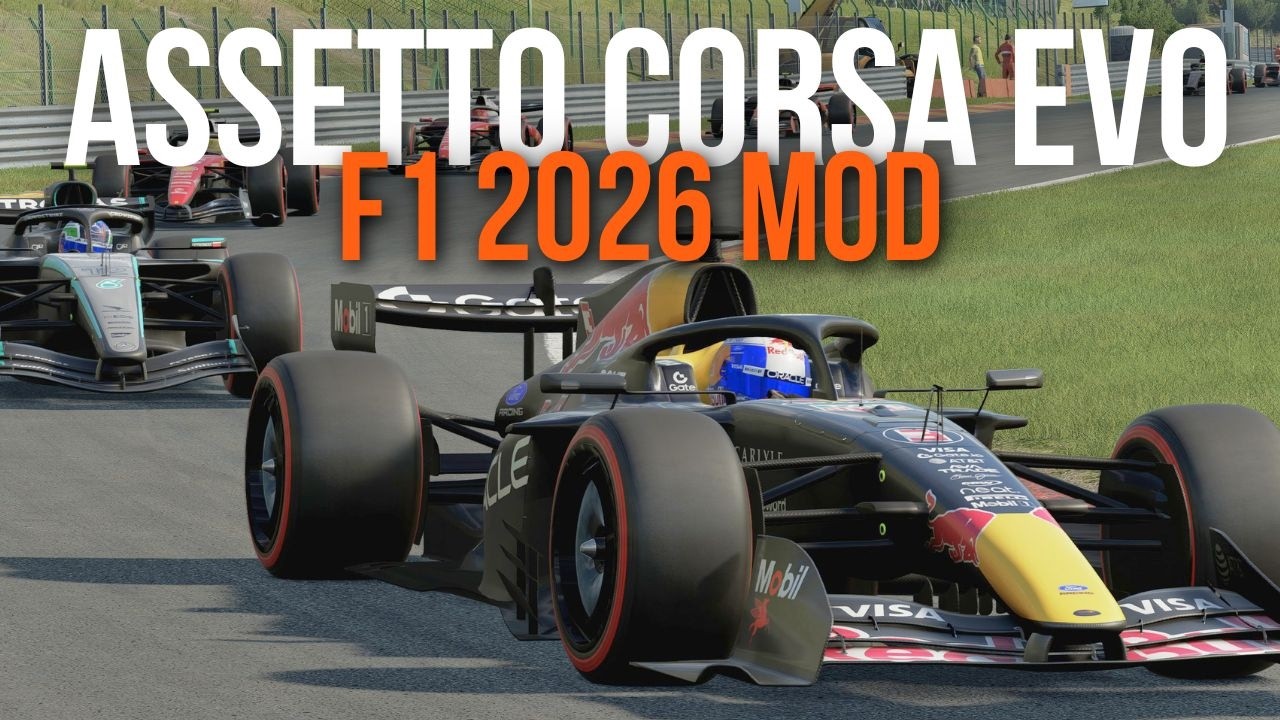 Assetto Corsa EVO F1 2026 2.0 - FREE VF-26, AMR26 & AI Support