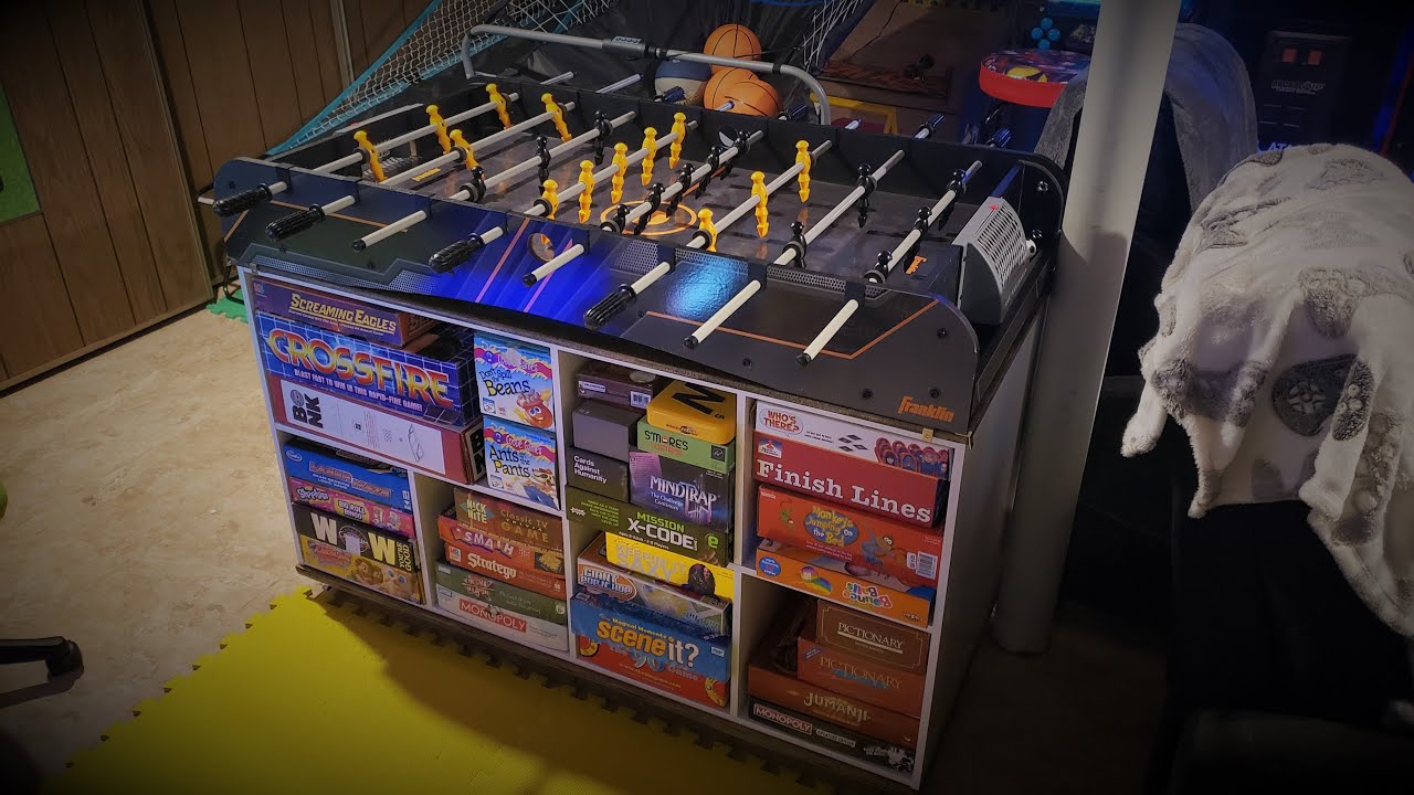 Rolling Foosball Storage Base Mod