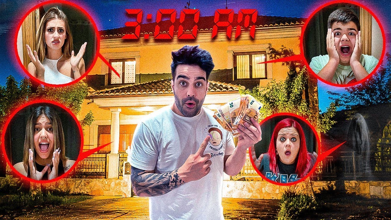 ESCONDITE EXTREMO CON LA FAMILINK A LAS 3:00 AM!! Escuchamos ruidos extra&ntilde;os&hellip;