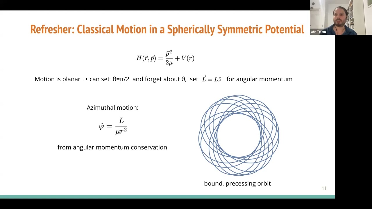 Ofri Telem: The Quantum Spectral Method: From Atomic Orbitals to Classical Self-Force