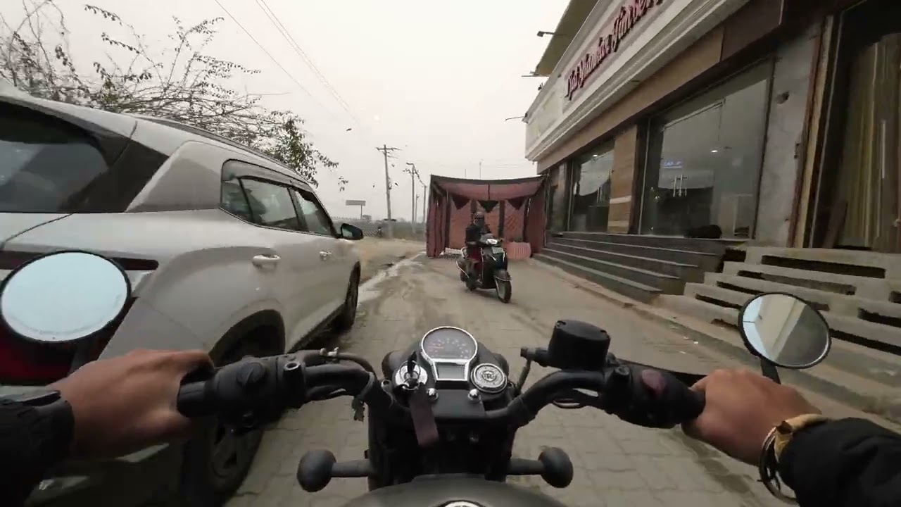Evening Bike Ride to pick up Mom - Part 1 | Amritsar Roads | City Rides | Mayank Khanna