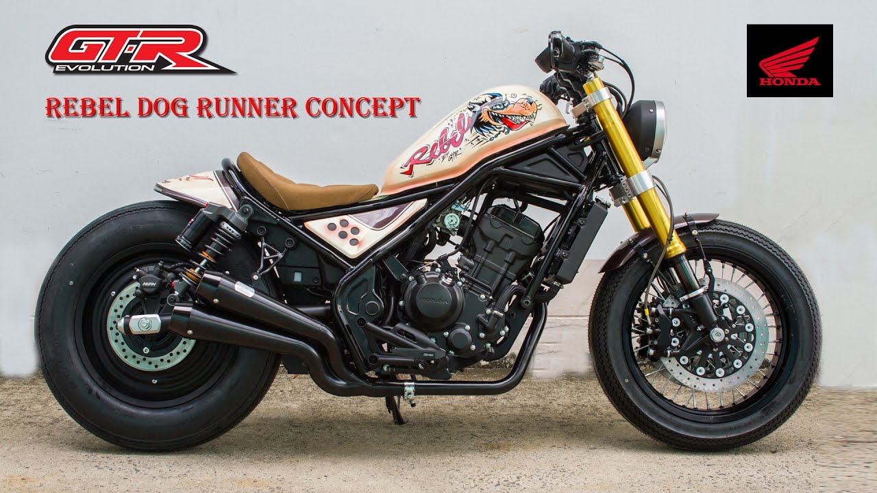 Honda Rebel300 Motorbike Idea Challenge - SRK เสรีกรุ๊ป GTR Evolution