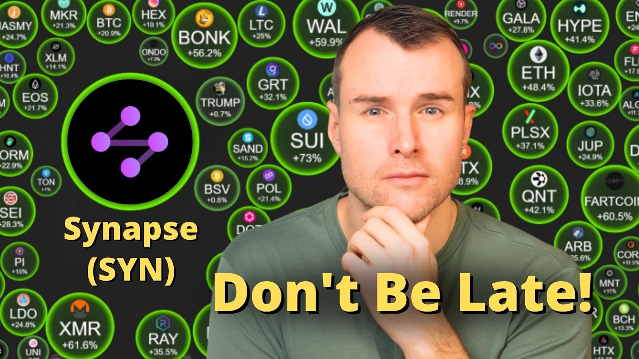 ⚠️ Smart Money Behind Synapse Price Spike? - SYN Crypto Token Analysis
