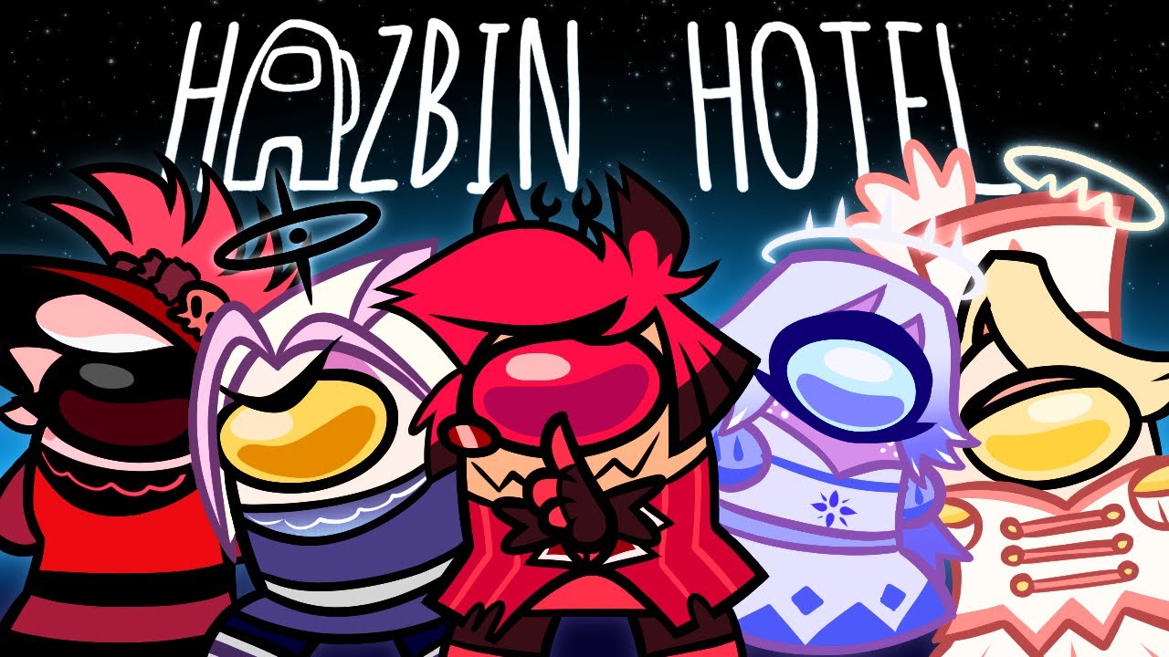 INSANE Among Us with EVERY HAZBIN HOTEL SEASON 2 CHARACTER