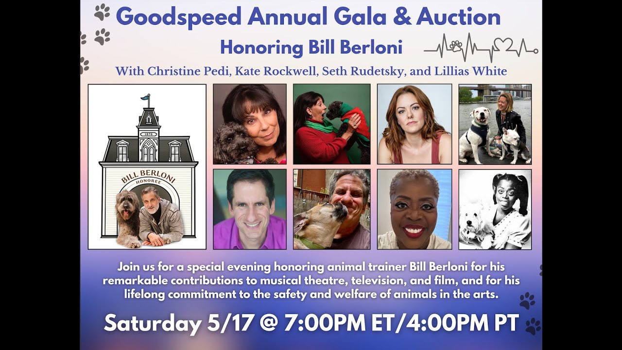 Goodspeed Annual Gala! Honoring Bill Berloni! | Stars in the House, Saturday 5/17 @ 7 PM ET/ 4 PM