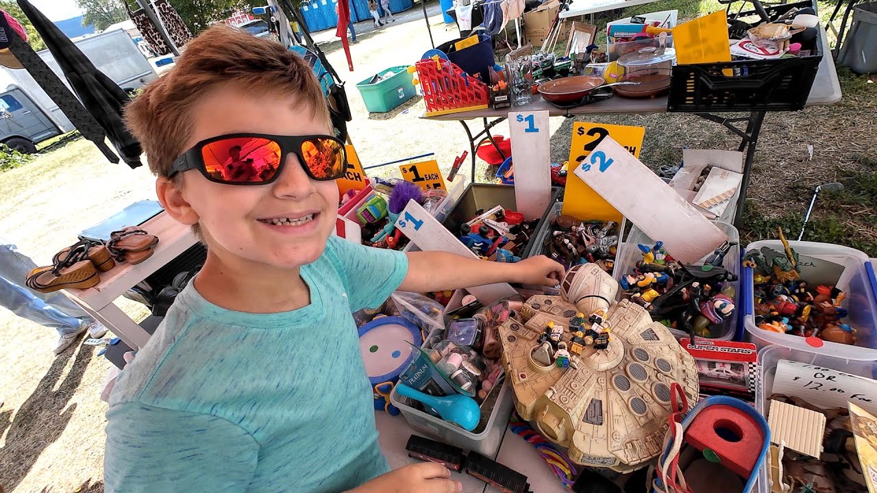 Toy Hunting at the Penns Cave Flea Market